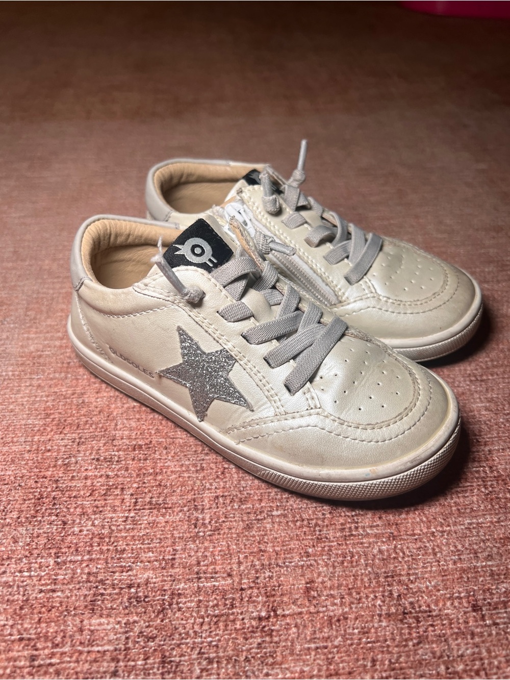 Old Soles Kids 26 US 9.5 Platinum Runner Sneakers Oldsoles Shoes